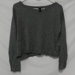 H&M | small | Grey Long Sleeve Lightweight Sweater